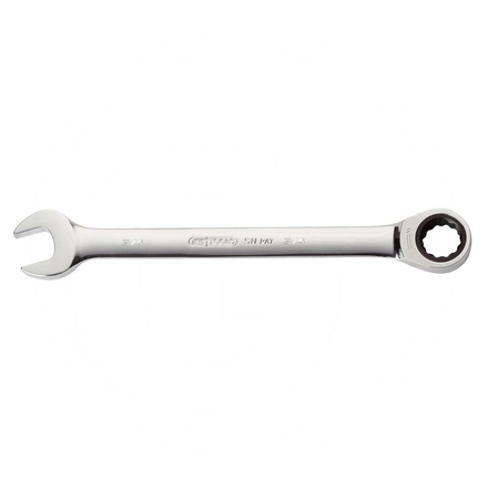 KS Tools GEAR+ comb ratchet spanner, 7/16"