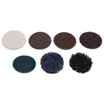 KS Tools Grinding pads, Ø50mm, grit 240, pack of 10