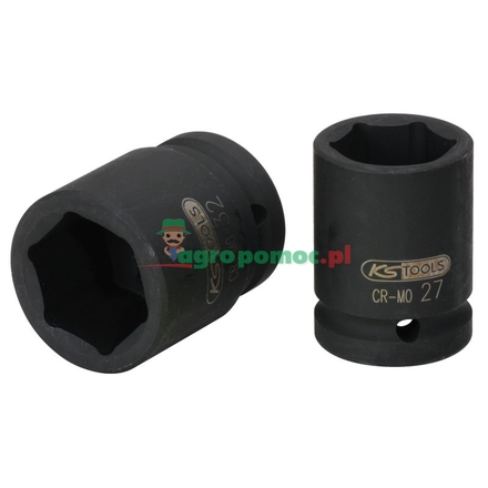 KS Tools Impact socket, deep, 3/4", 23mm