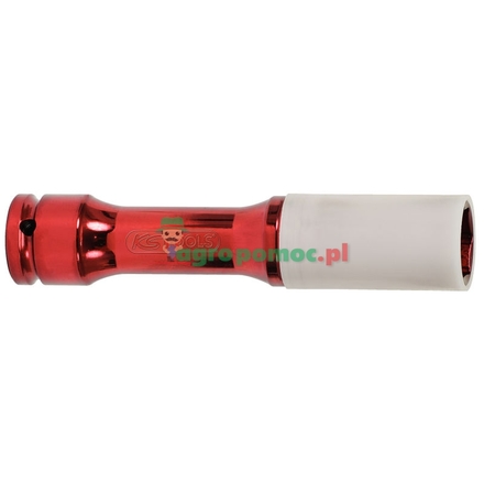 KS Tools Impact socket, XXL, red, 1/2", 21mm