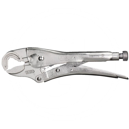 KS Tools Jaw-grip pliers with wire cutter, 225mm