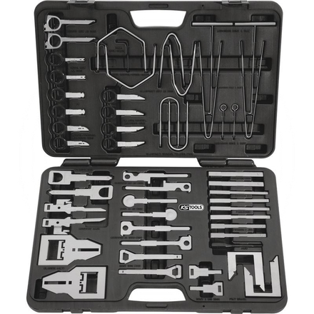 KS Tools Master radio install+removal set, 52pcs