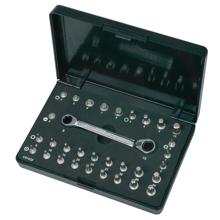 KS Tools Micro bit set, 32pcs