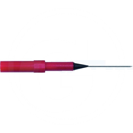 KS Tools Needle shaped mini test tip, Ø 0.7 mm, red