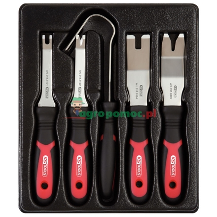 KS Tools Panel lever and cutting set, 5pcs, 230mm