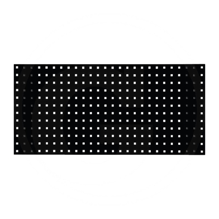 KS Tools Perforated panel black, 1000x450mm