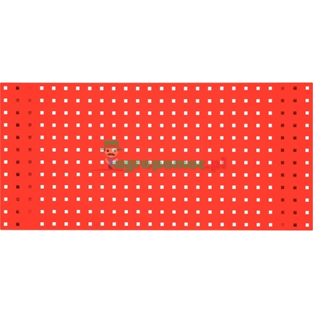 KS Tools Perforated panel bright red, 1000x450mm