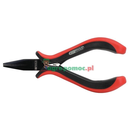 KS Tools Precision flat pliers, no teeth, 125mm