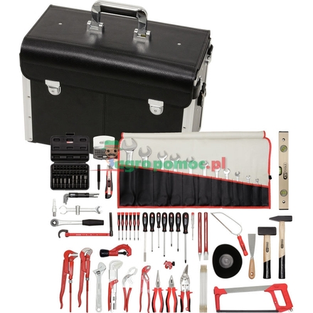 KS Tools PREMIUM plumbers kit,116pcs, leathercase