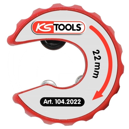 KS Tools Ratchet pipe cutter, 28mm