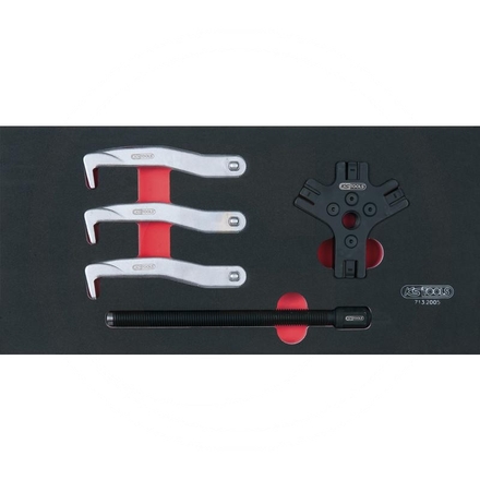 KS Tools SCS Puller set, 5 pcs, 1/3 system insert