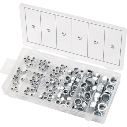 KS Tools Self locking nuts assortment