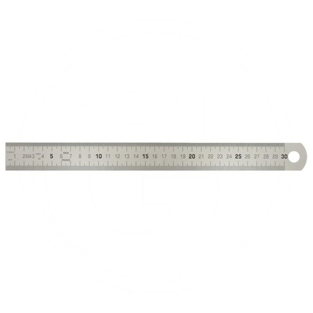 KS Tools Semi-flexible steel rule, 1500mm