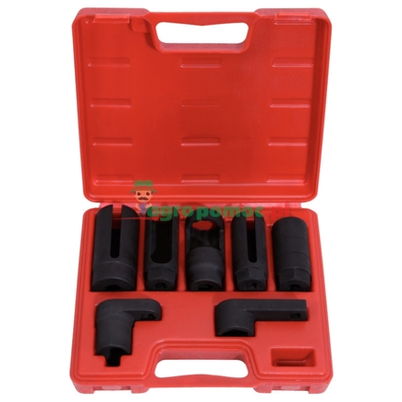 KS Tools Sensor socket set, 7pcs, 3/8"+1/2"