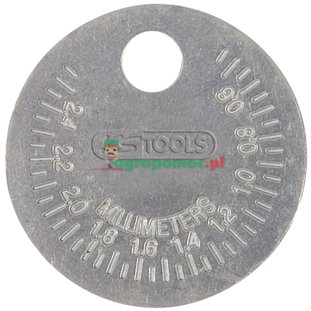 KS Tools Sparkplug feeler gauge, 38mm