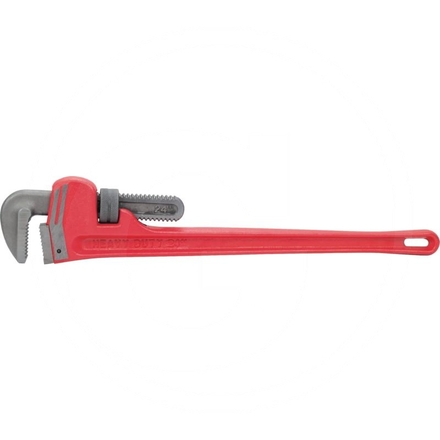 KS Tools Steel one-handed pipe wrench