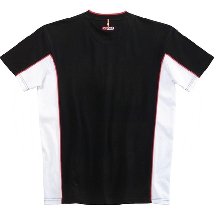 KS Tools T-shirt, White-Black, L