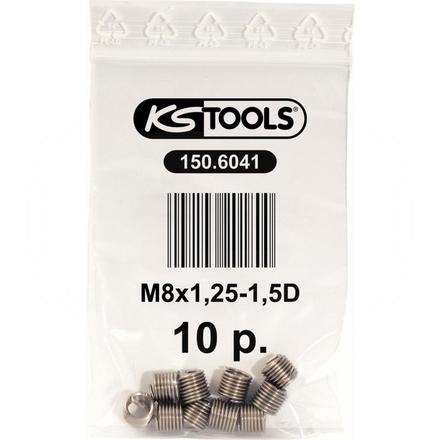 KS Tools Thread insert set f.150.6040, 10pcs