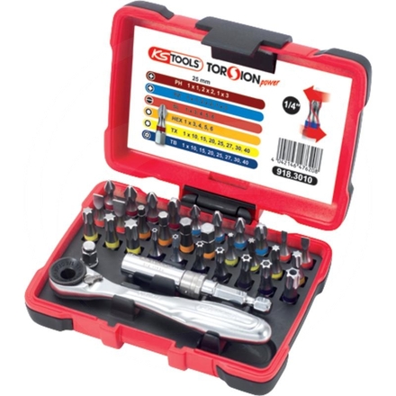 KS Tools TORSIONpower bit set