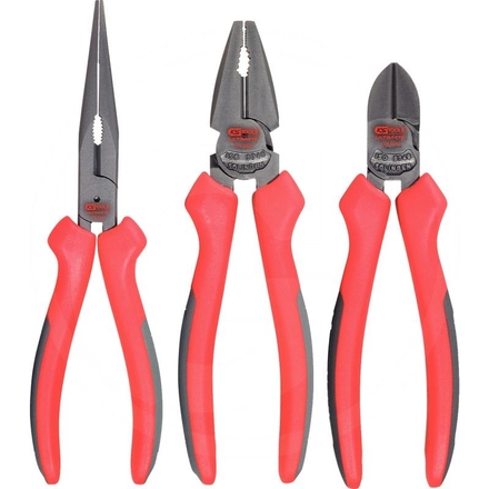 KS Tools ULTIMATE+ plier set, 3pcs, 160-200mm