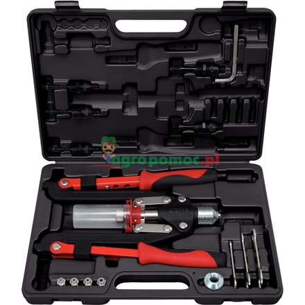 KS Tools Universal Riveter Set, 11-pc.