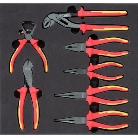 KS Tools VDE plier set, 7pcs