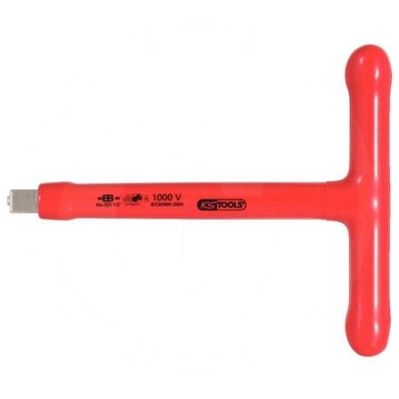 KS Tools VDE T grip wrench+adjustement,1/2",200mm