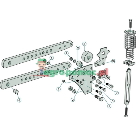 Lemken Hexagon bolt | 3013595