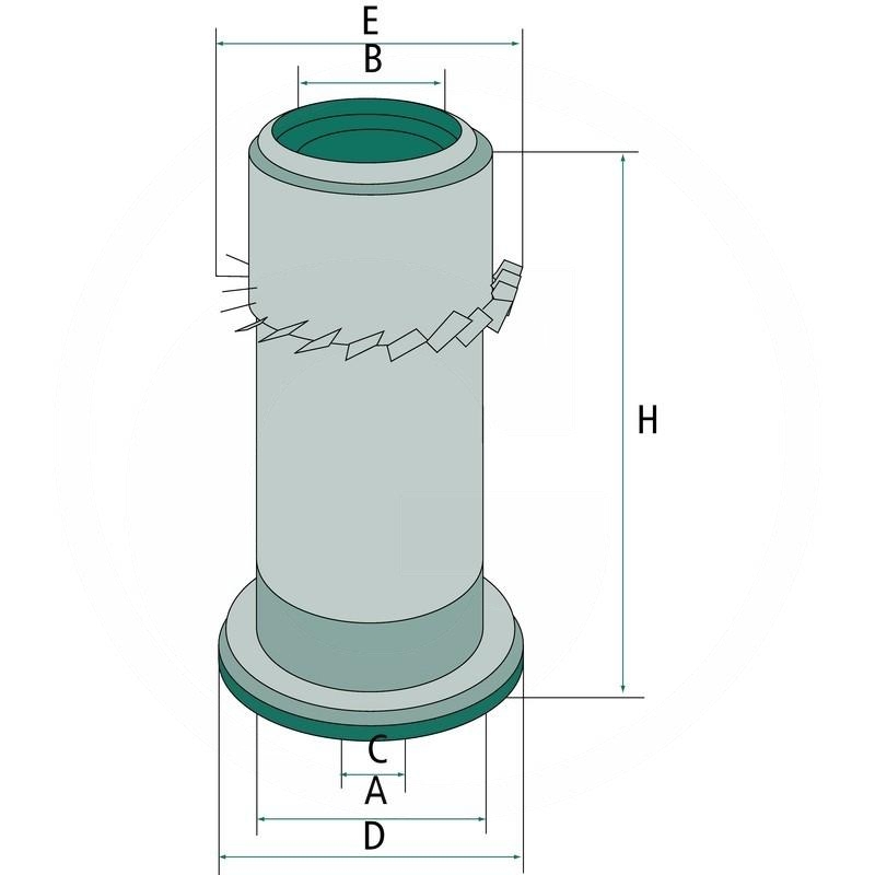 MANN Air filter | 167815A1