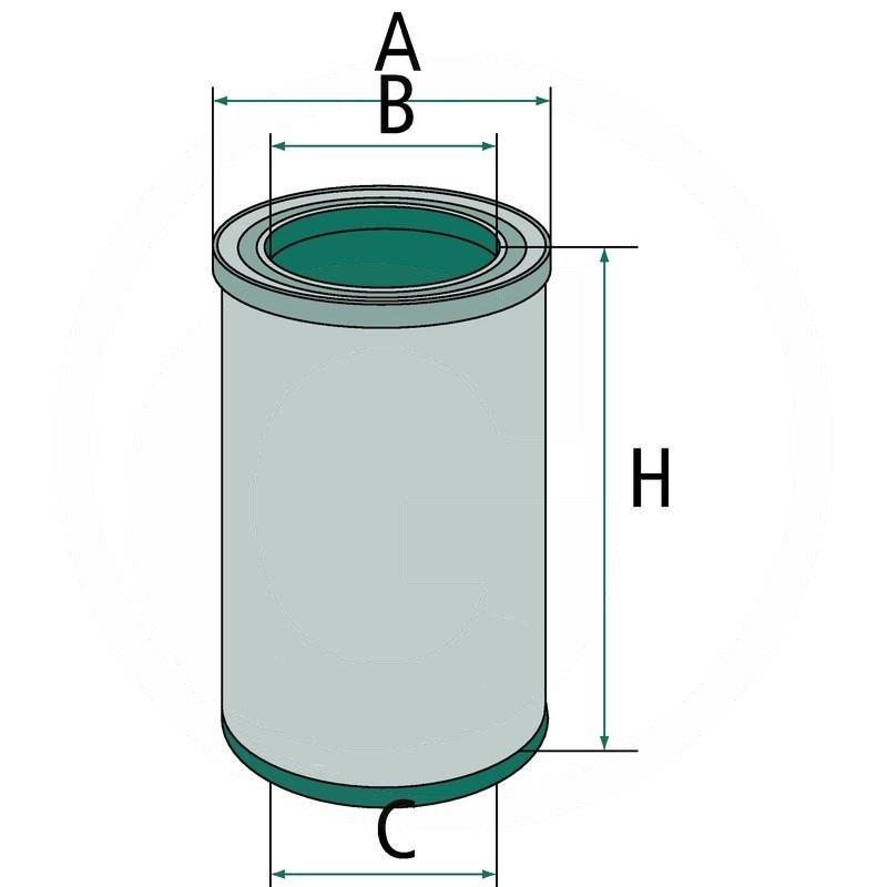 MANN Air filter | AF1615