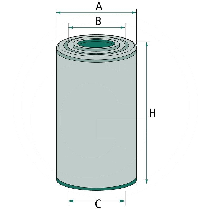 MANN Air filter | AF25320