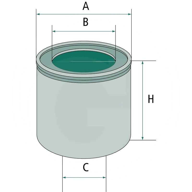 MANN Air filter | P017565