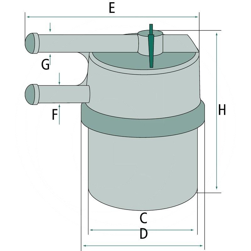 MANN Fuel filter