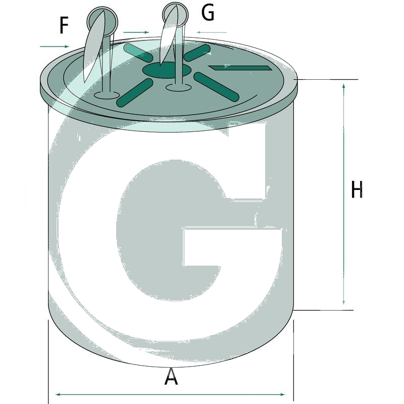 MANN Fuel filter