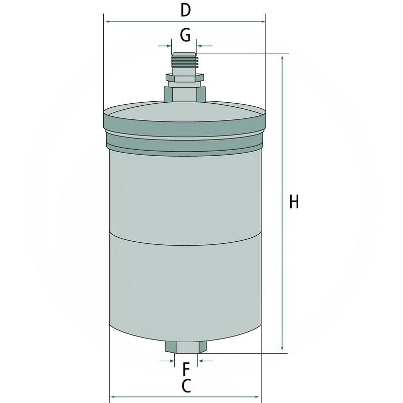 MANN Fuel filter | 14775901