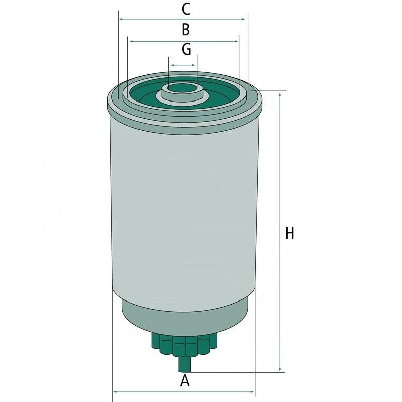 MANN Fuel filter | KC 34