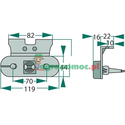 PROPLAST LED-Side marker light | 21200004