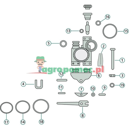 Rau Distributor fitting | 00052010