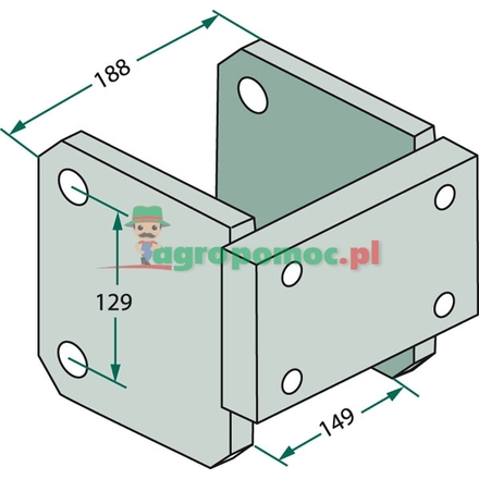 Scharmüller Adapter plate Scharmüller