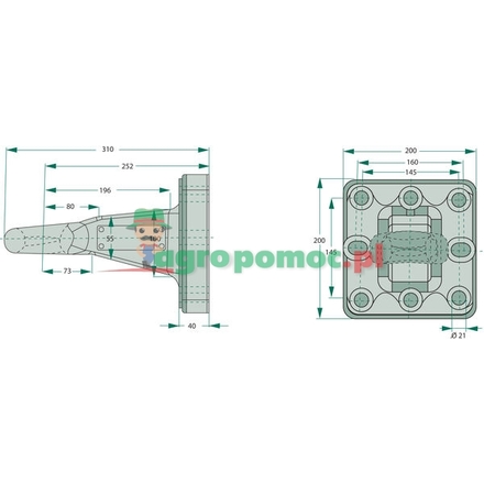 Scharmüller Drawbar eye | 00.654.41.0