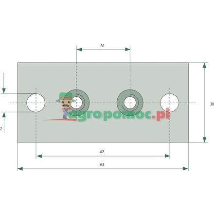 STAUFF X-pipe clamp RS E 7 II