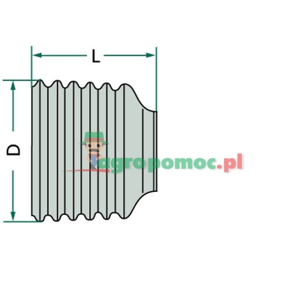 Walterscheid Complete protection cone | 120308, 1120308, 86.38.603