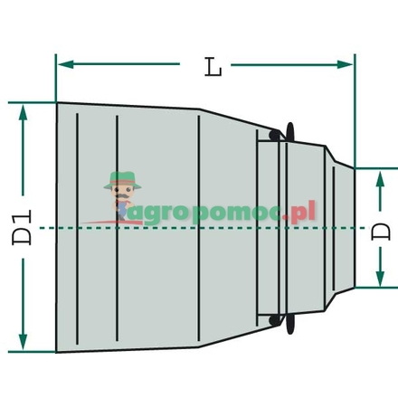 Walterscheid Guard cone | 043641, 1043641, 82.84.10