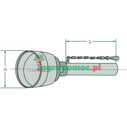 Walterscheid Guard half | 166095, 1166095, 85.202