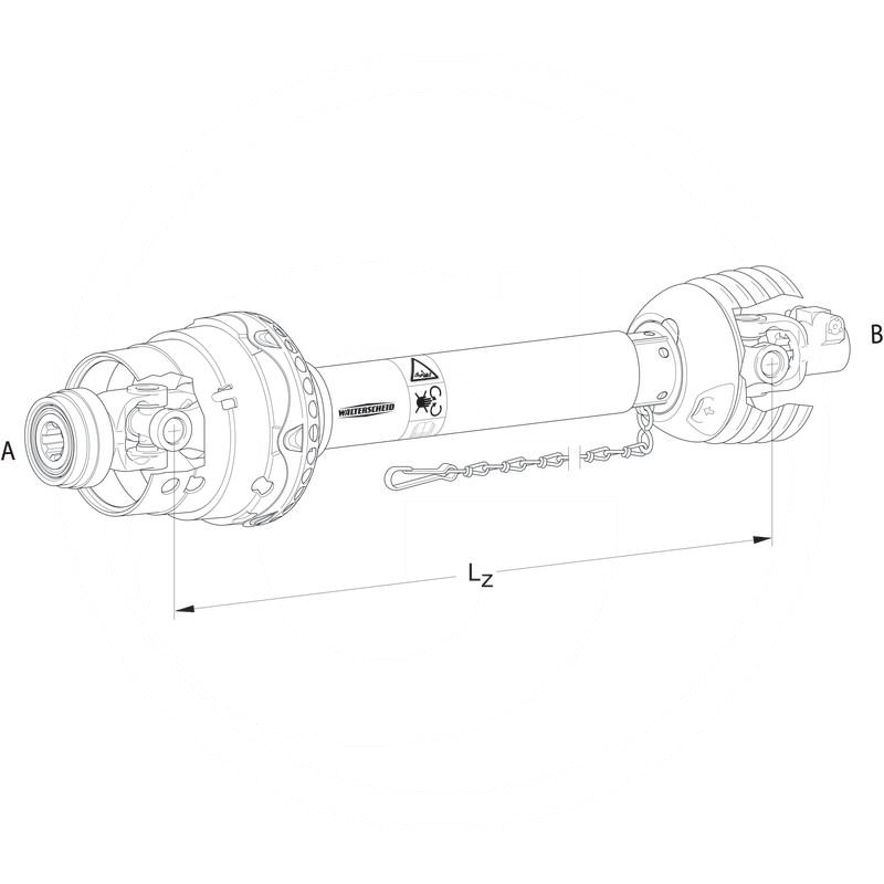 Walterscheid PTO shaft