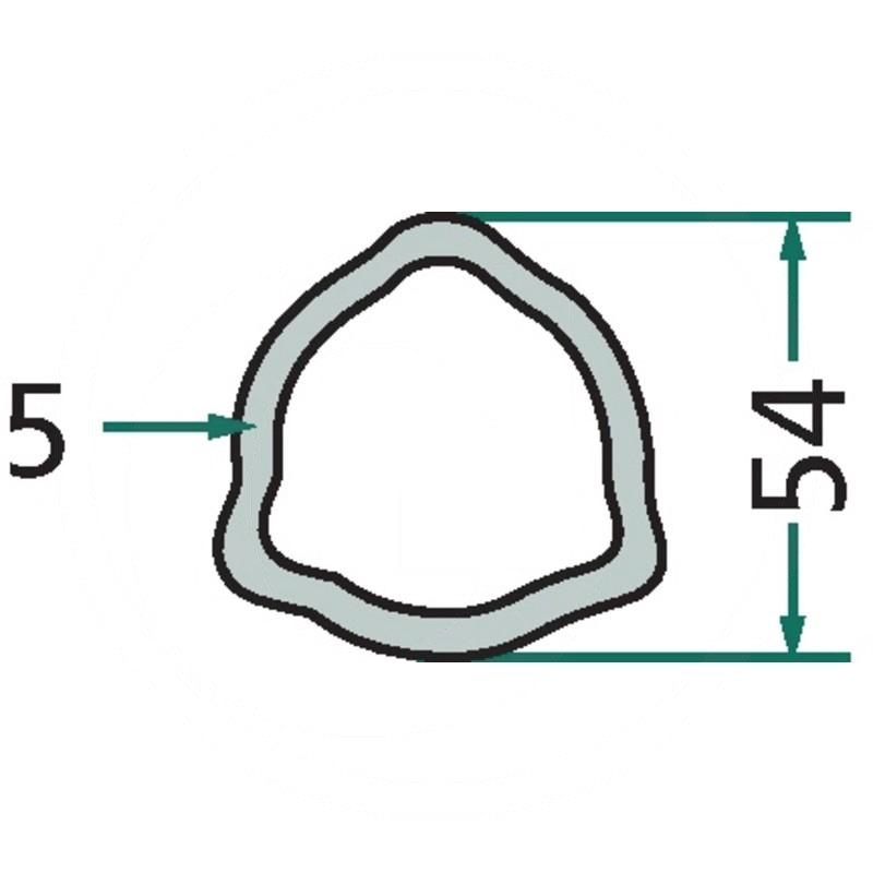 Weasler Profile pipe 3 m