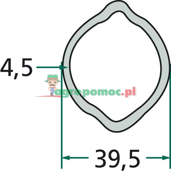 Weasler Profile tube 1 m