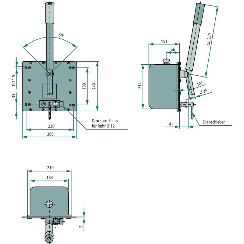 Weber Hand pump type 32023