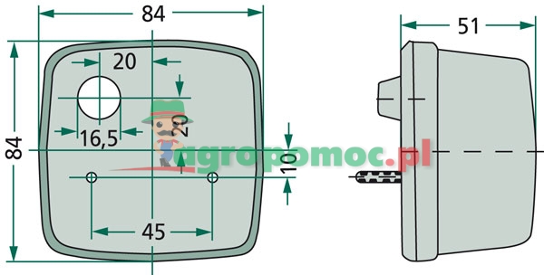 Hella Direction indicator and position light 3121089R91, 3372870R21 ...